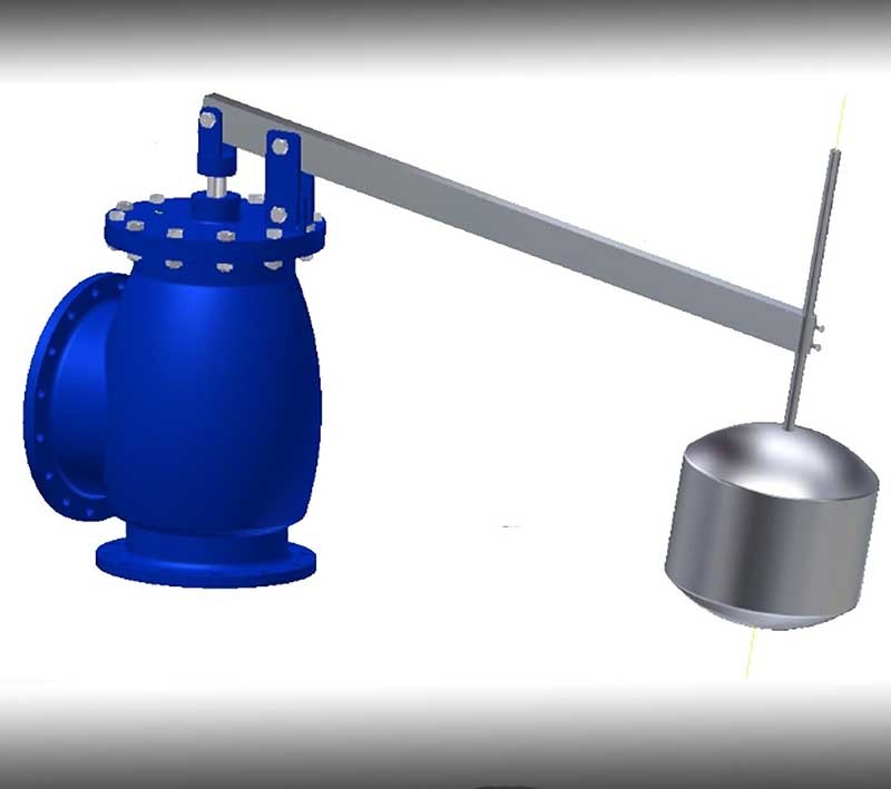 BALANCED FLOAT VALVES ANGLE TYPE